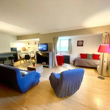 アパート Camilluccia Ponte Milvio Farnesina Luxury Loft With Private Box Parking